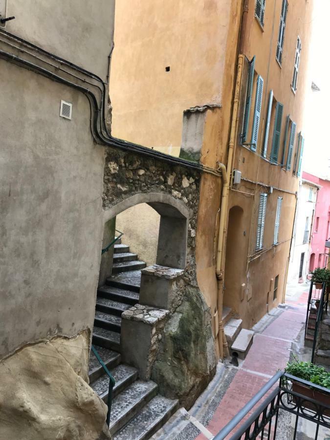 La Petite Barque Lägenhet Menton Exteriör bild
